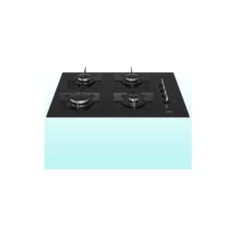 Beko BOCD T 6510 ES Siyah Cam 4 Gözlü Doğalgazlı Ankastre Ocak