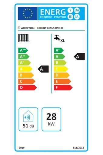 Ariston Genus One 30 Kw Hermetik Tam Yoğuşmalı Doğalgazlı Kombi