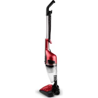Karaca Vantuz Flexi Kuru Hepa Filtreli 850 W Kablolu Elektrikli Kırmızı Dikey Süpürge