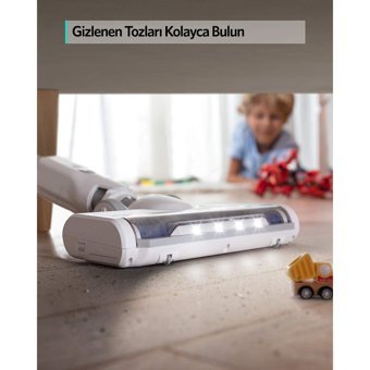 Anker Eufy HomeVac S11 Reach Kuru Hepa Filtreli Kablosuz Şarjlı Mavi Dikey Süpürge