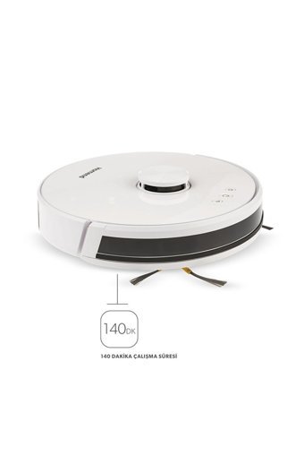 Homend Alex Laser 1281H Kuru 280 W Kablosuz Şarjlı Beyaz Dikey Süpürge