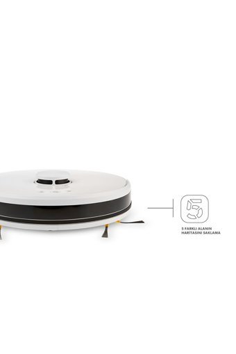 Homend Alex Laser 1281H Kuru 280 W Kablosuz Şarjlı Beyaz Dikey Süpürge