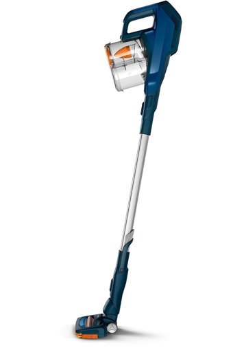 Philips Kuru Kablosuz Şarjlı Lacivert Dikey Süpürge