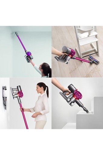Dyson V7 Motorhead Kuru Kablosuz Şarjlı Pembe Dikey Süpürge