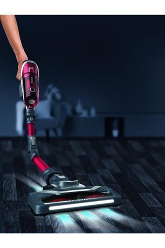 Tefal TY9679 X-Force Kuru 185 W Kablosuz Şarjlı Kırmızı Dikey Süpürge