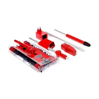 Swivel Sweeper Sweeper G6 Kuru Kablosuz Şarjlı Kırmızı Dikey Süpürge