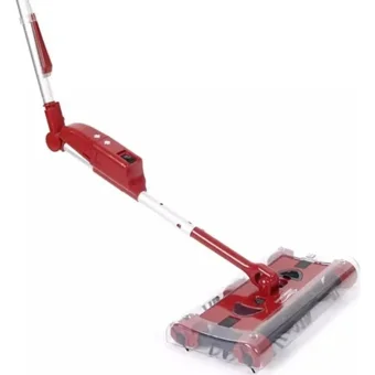 Swivel Sweeper Sweeper G6 Kuru Kablosuz Şarjlı Kırmızı Dikey Süpürge