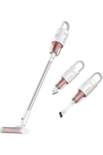 Deerma VC20 Plus Kuru 150 W Kablosuz Şarjlı Beyaz Dikey Süpürge