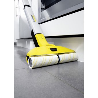 Karcher FC 3 Islak Kuru Kablosuz Şarjlı Sarı Dikey Süpürge