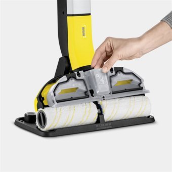 Karcher FC 3 Islak Kuru Kablosuz Şarjlı Sarı Dikey Süpürge