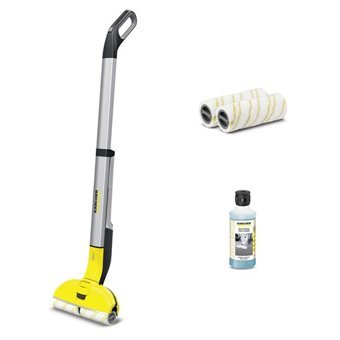 Karcher FC 3 Islak Kuru Kablosuz Şarjlı Sarı Dikey Süpürge