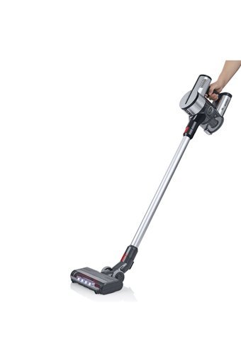 Arnica Solara ET13450 Kuru Hepa Filtreli 400 W Kablosuz Şarjlı Gri Dikey Süpürge