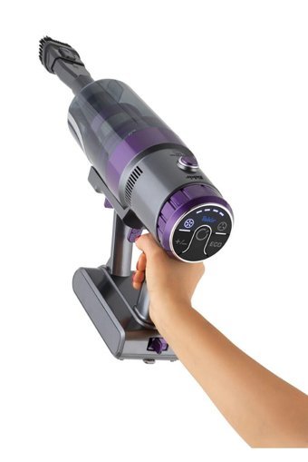 Fakir Inovator 6065 Kuru Hepa Filtreli 350 W Kablosuz Şarjlı Mor Dikey Süpürge
