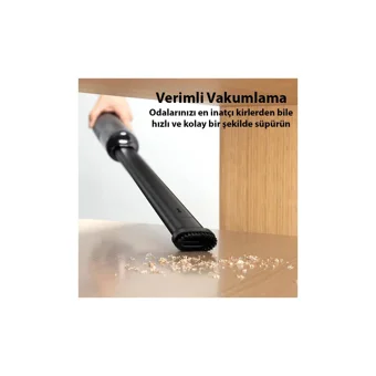Vendas Kuru Kablosuz Elektrikli Siyah Dikey Süpürge