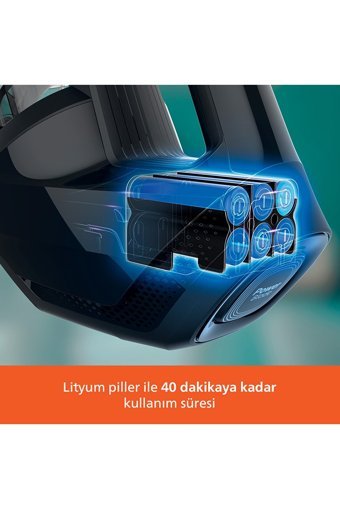 Philips Speedpro Max FC6724/01 Kuru Kablosuz Şarjlı Mavi Dikey Süpürge