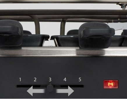 Cloer 6446 Raclette Ayaklı 1200 W Döküm Elektrikli Izgara