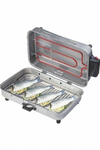 Vural Eva Mega Ayaklı 1400 W Şişli Dumansız Döküm Elektrikli Izgara