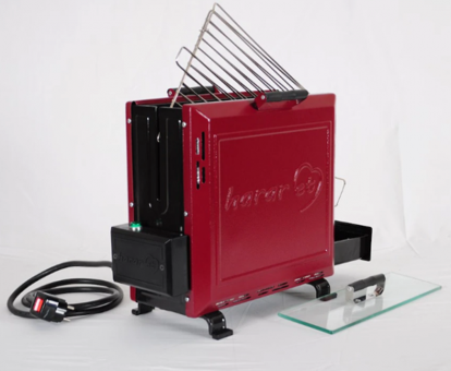 Hararet Kapaklı 2600 W Dumansız Döküm Elektrikli Izgara