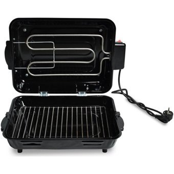 Avrasya Grill Teknor Ayaklı Kapaklı 1100 W Dumansız Döküm Elektrikli Izgara