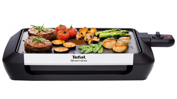 Tefal Plancha Silvermania CB6718 1600 W Döküm Elektrikli Izgara