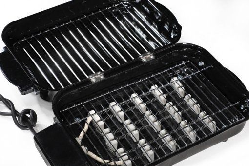 Gelincik Kapaklı 1100 W Dumansız Döküm Elektrikli Izgara