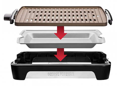 George Foreman 25850-56 1650 W Dumansız Elektrikli Izgara