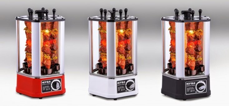 Efba 600 Kapaklı 1400 W Şişli Elektrikli Izgara