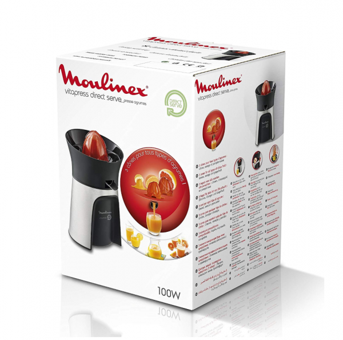 Moulinex PC603D10 100 W Inox,Siyah Katı Meyve Sıkacağı