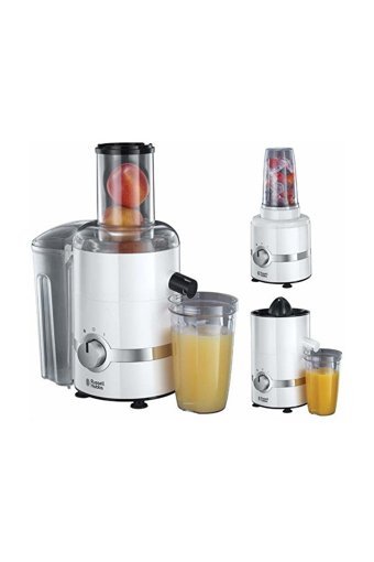 Russel Hobbs 3'ü 1 Arada 800 W 700 ml Gümüş Katı Meyve Sıkacağı