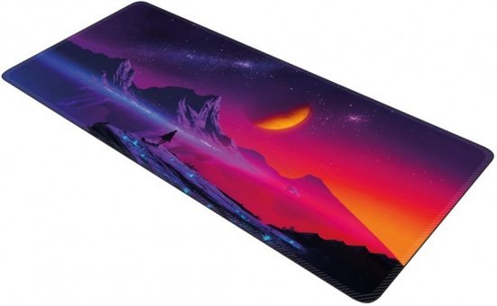 Xrades Mor Uzay 90 × 40 cm XXL Çok Renkli Gaming Mousepad