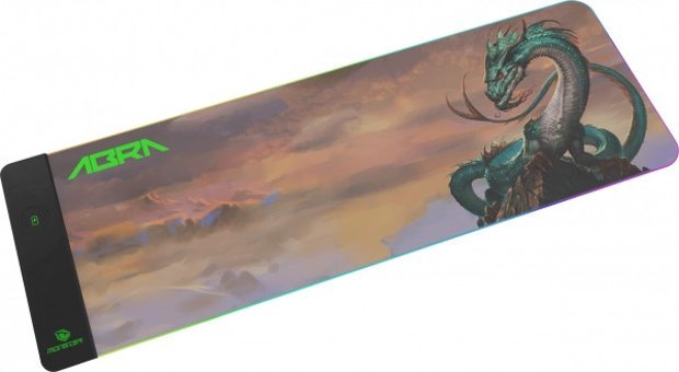 Monster Pusat Abra RGB 80 × 28 cm XL Çok Renkli Gaming Mousepad