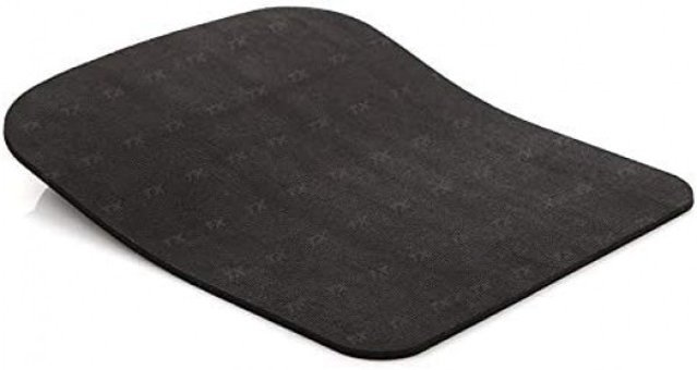 TX ErgoPad Square Bilek Destekli 23 × 21 cm Ortopedik Siyah Mousepad