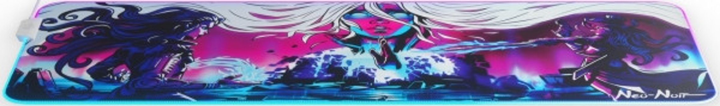 SteelSeries SSMP63799 RGB 90 × 30 cm XL Çok Renkli Gaming Mousepad