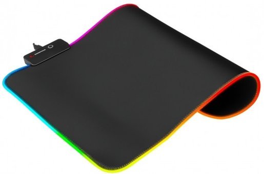 Rampage MP-21 RGB 32.8 × 25.2 cm Siyah Gaming Mousepad