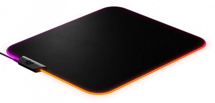 SteelSeries Qck Prism Cloth RGB 32 × 27 cm M Siyah Gaming Mousepad