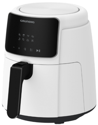 Grundig FRA 424401 Airfryer 3.9 lt Tek Hazneli Yağsız Sıcak Hava Fritözü Beyaz