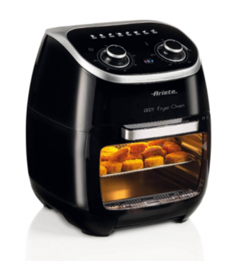 Ariete Airy 4619 (00C461900AR0) Airfryer 11 lt Tek Hazneli Izgara Yapan Yağsız Sıcak Hava Fritözü Siyah