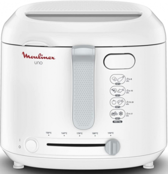 Moulinex AF2031 1.8 lt Tek Hazneli Yağlı Fritöz Beyaz