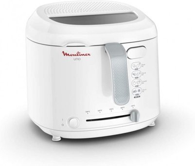 Moulinex AF2031 1.8 lt Tek Hazneli Yağlı Fritöz Beyaz