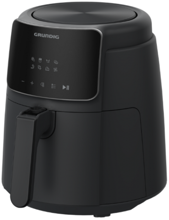 Grundig FRA 424440 Airfryer 3.9 lt Tek Hazneli Yağsız Sıcak Hava Fritözü Siyah