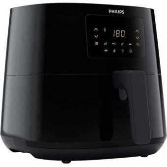 Philips XL HD9270/96 Airfryer 6.2 lt Tek Hazneli Izgara Yapan Led Ekranlı Yağsız Sıcak Hava Fritözü Siyah