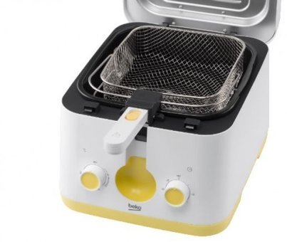 Beko BKK 2198 2.5 lt Tek Hazneli Yağlı Fritöz Sarı