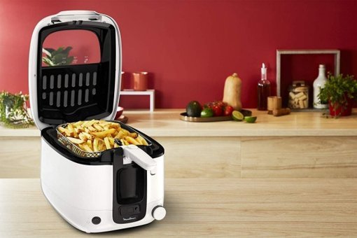Moulinex Süper Uno AM3140 2.2 lt Tek Hazneli Yağlı Fritöz Beyaz