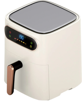 Peakbay XXL Airfryer 5.5 lt Tek Hazneli Yağsız Sıcak Hava Fritözü Beyaz