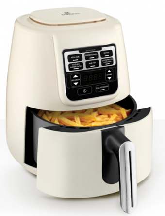 Karaca Air Pro Cook Köz XL Starlight (153.03.08.4472) Airfryer 4 lt Tek Hazneli Izgara Yapan Yağsız Sıcak Hava Fritözü Beyaz