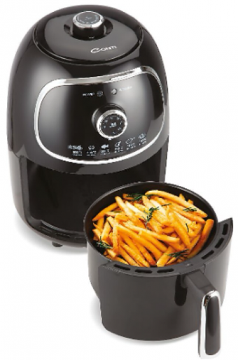Conti CDF 401 Airfryer 2 lt Tek Hazneli Izgara Yapan Yağsız Sıcak Hava Fritözü Siyah