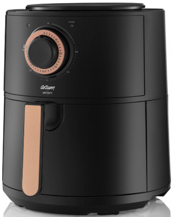 Arzum Airtasty AR2062-B Airfryer 4 lt Tek Hazneli Yağsız Sıcak Hava Fritözü Bakır