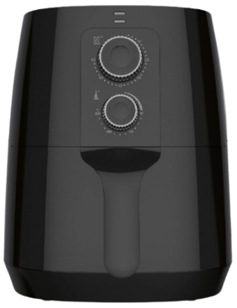 Goldmaster Vital GM-7477 Airfryer 3 lt Tek Hazneli Yağsız Sıcak Hava Fritözü Siyah