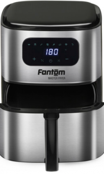 Fantom Master AF5000 (Inox) (7 CN 001 03-I) Airfryer 4.5 lt Tek Hazneli Yağsız Sıcak Hava Fritözü Inox