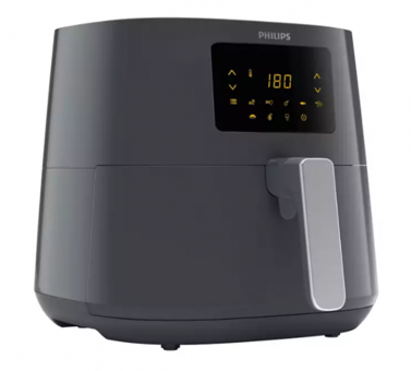 Philips Essential XL HD9270/66 Airfryer 6.2 lt Tek Hazneli Izgara Yapan Led Ekranlı Yağsız Sıcak Hava Fritözü Gri